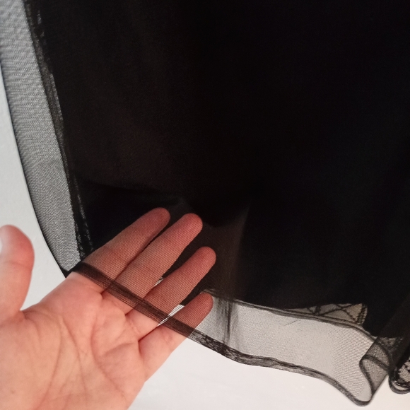 Chico's Black Sheer Beaded Sleeveless Top - Picture 6 of 9